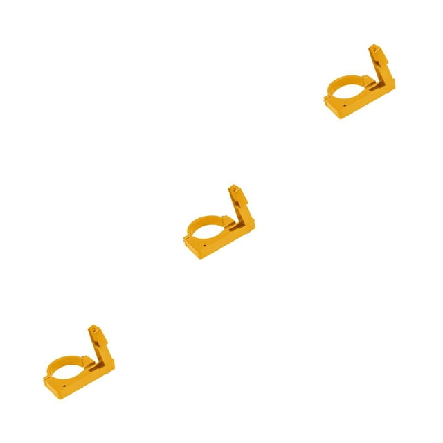 Greeniant Adaptador de Dial de desviador delantero de bicicleta, cambio de asiento, anillo de conversión de rueda de cadena antideslizante Oro 3piezas