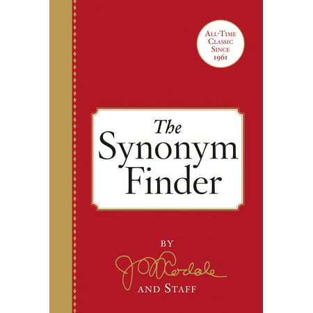 The Synonym Finder - eBook