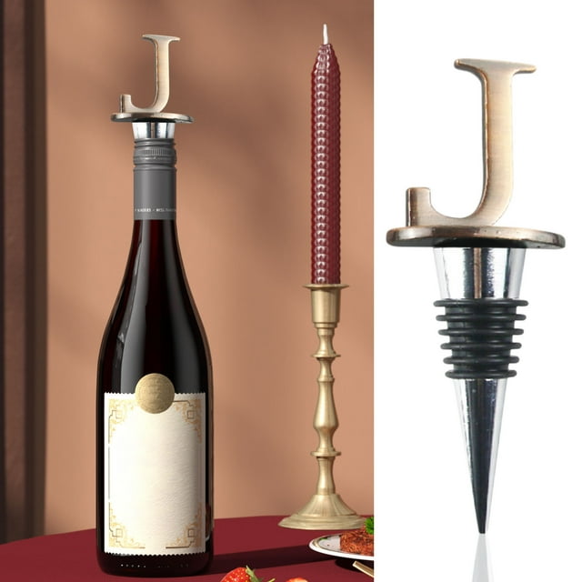 26 English Alphabet Wine Stoppers Party Favors Wine Stoppers For Wine Bottles Toppers