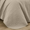 thumbnail image 6 of Chezmoi Collection Luca 3-Piece Oversized Bedspread Set, Queen Size, Khaki, Summer Quilt Lightweight Microfiber Bedspread 100 x 106, Floral Medallion Pattern Coverlet for All Season, 6 of 9