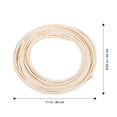 thumbnail image 2 of 1 Roll of Rattan Cane Webbing Chair Repair Material Multifunctional DIY Rattan Material DIY Accessories, 2 of 8