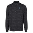 thumbnail image 2 of Men's Cutter & Buck Black Indianapolis Colts  Traverse Camo Print Stretch Quarter-Zip Top, 2 of 3