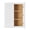 12"*24"*30", variant on 30" H Shaker Single Door Kitchen Wall Cabinet in Crisp White Plywood 12"Widths