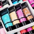 thumbnail image 6 of AUREUO Metallic Acrylic Paint Set - 8 Pearlescent Colors 0.71 Fl Oz / 21ml Tubes Shinning Art Paints for Crafts Decor Rich Pigments Non-toxic Painting Supplies for Artists, 6 of 8
