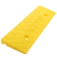 thumbnail image 1 of Minkissy 1Set Yellow Triangular Slope Ramp for Home Threshold Rubber Anti-slip Door Ramp Mat 18.5x5.9x1.2in, 1 of 7