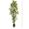 thumbnail image 7 of Pure Garden Set of Two 6FT Artificial Bamboo Trees with Adjustable Leaves, 7 of 7