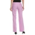 thumbnail image 2 of Maje womens  Wool-Blend Pant, T38, Purple, 2 of 3