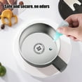 thumbnail image 4 of 14 oz Insulated Coffee Mug with Push Top Lid, Stainless Steel Travel Mug Leak Proof, Double Wall Vacuum, Handle, Gray - BPA Free, 4 of 6