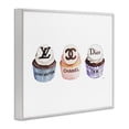 thumbnail image 3 of Stupell Industries Chic Fashion Cupcake Trio White Framed Giclee Art design by Amanda Greenwood, 16 x 20, 3 of 8