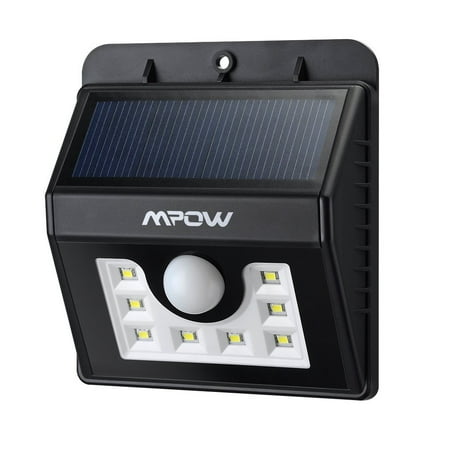 Mpow Super Bright 8 Led Solar Powered Wireless Security Light Mpow Super Bright 8 Led Solar Powered Wireless Security Light Weatherproof Outdoor Motion Sensor Lighting With 3 Intelligent Modes For Outdoors