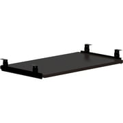 Lorell Essential Series Keyboard Tray - 26" X 15" X 0.8" - Finish: Espresso