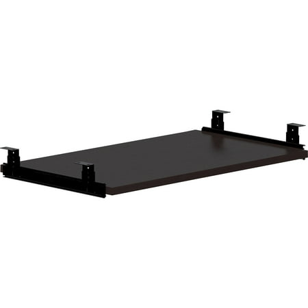 Lorell Essential Series Keyboard Tray - 26 X 15 X 0.8 - Finish: Espresso