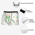 thumbnail image 6 of Fotbe Frog and Mushrooms Men’s Total Support Pouch Boxer Briefs, X-Temp Cooling, Moisture-Wicking Underwear, Regular, Long-leg and Trunk-, 6 of 9