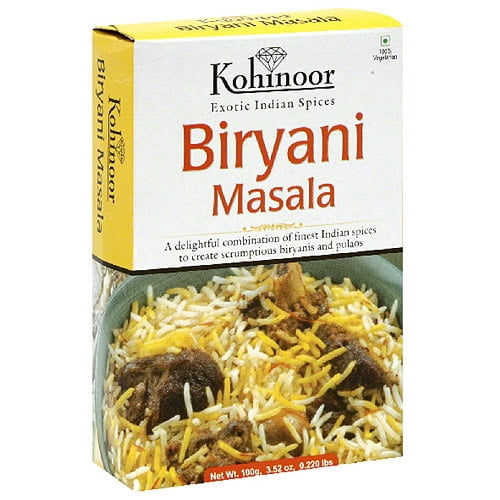 Kohinoor Biryani Masala Spices, 100g, (Pack of 10)