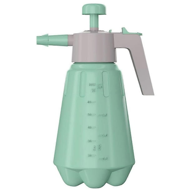 Pulverizador de bomba de 1/2 galón, botella pulverizadora de agua a presión con boquilla multifuncional, para plantas y otras soluciones de limpieza.
