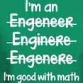 thumbnail image 3 of CafePress - I'm Good With Math Dark T Shirt - Men's Classic Graphic Cotton T-Shirt, 3 of 4