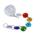 thumbnail image 2 of Solarium Window Decor & Light Diffuser Handcrafted Rainbow Crystal Pendant Chandelier, 2 of 8