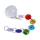 thumbnail image 2 of Lámpara colgante de bola de prismas de cristal de arcoíris hecha a mano, 2 of 10