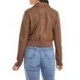 thumbnail image 5 of S.E.B. by Sebby Faux Leather Jacket, Lightweight Bomber (Women’s), 5 of 6