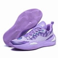 thumbnail image 2 of Men's Breathable Mesh Basketball Shoes, Low-Top Lace-Up Athletic Sneakers with Cushioned Midsole, Non-Slip High-Traction Footwear for Training, Competition, and Outdoor Sports, 2 of 10