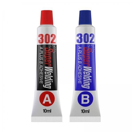 Sharprepublic 3xMulti Purpose Metal Repair Glue Ab Adhesive Great Power High Heat Resistant