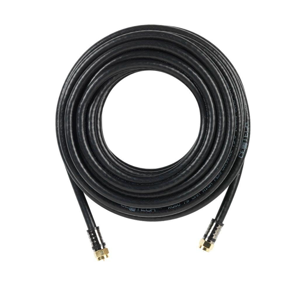 Photo 1 of Commercial Electric 25 ft. RG-6 Quad Shielded Coaxial Cable