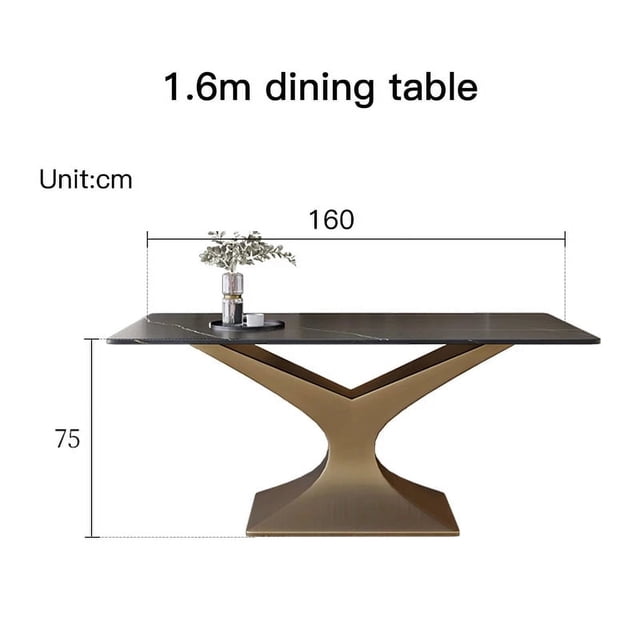 Large Rectangular Dining Table For 6 People Nordic Restaurant Grey Dining Table Chairs Custom Slate Muebles Kitchen Furniture My Lux Decor Round
