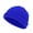 Blue, variant on Beanie Watch Hat Roll-Up Edge Skullcap Fisherman Beanie For Women Slouchy Beanies Warmth And Plush Protection Thick Hats For Women