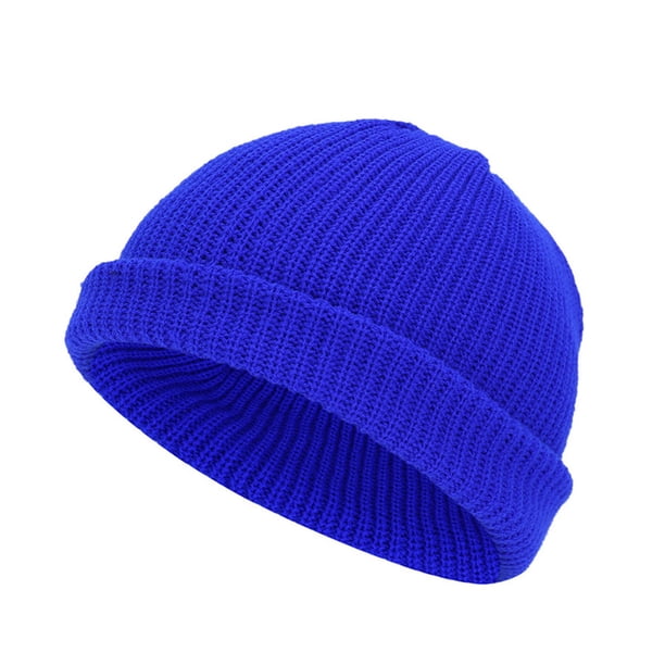 Gorra unisex vintage de punto de manga corta estilo hip hop, gorra de lana, gorra unisex de punto