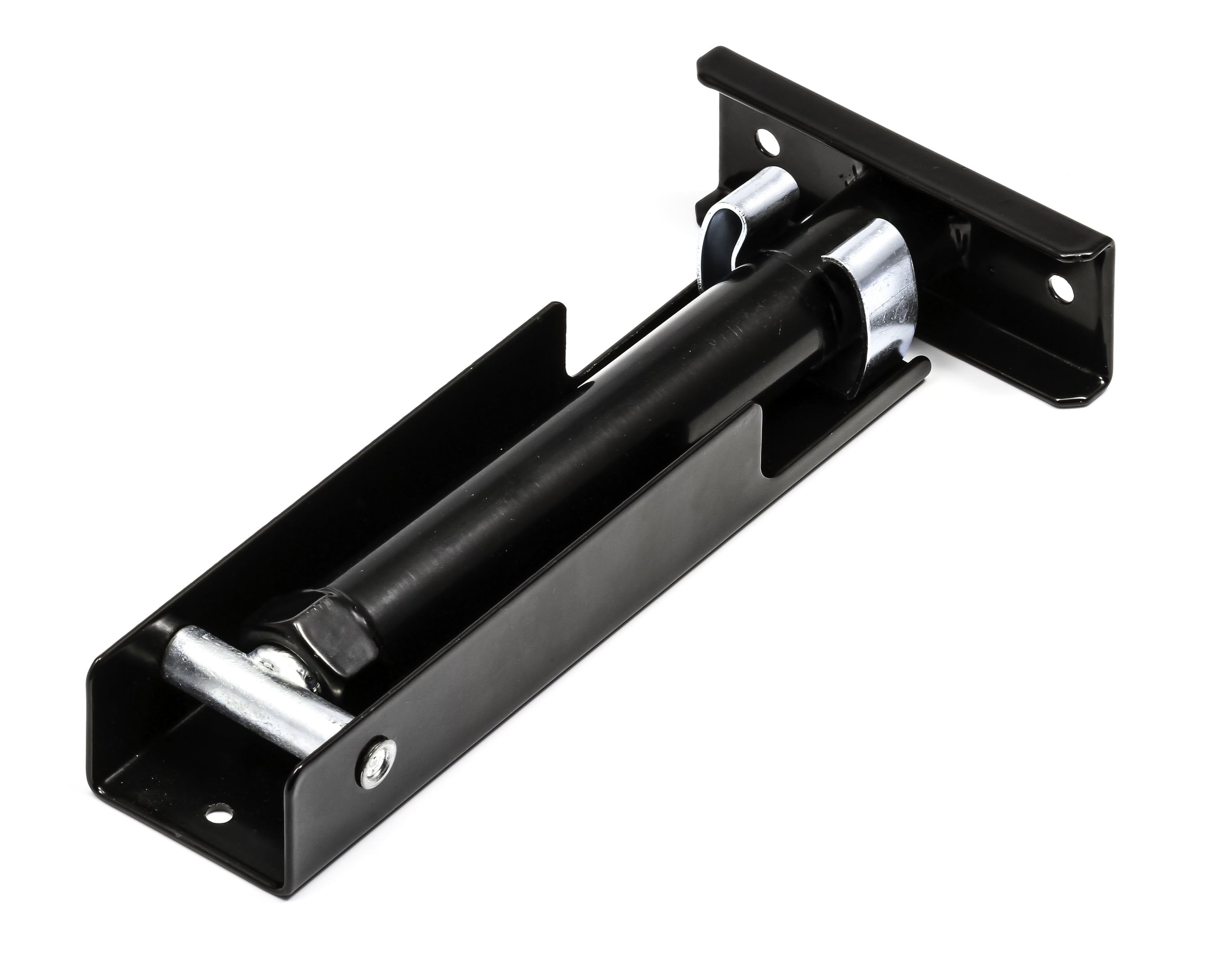 Camco RV Self-Stor Step Support| Mounts under RV Entry Step for Safety | Heavy Gauge Steel, Black (43671)