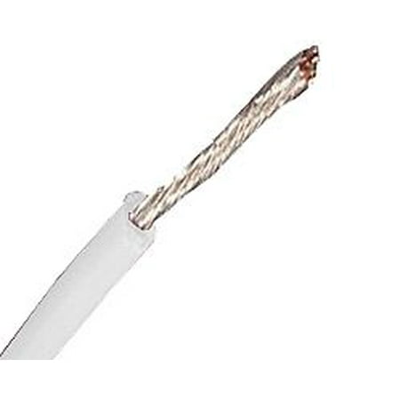 - 1 Reel 12 AWG Switchboard Wire SIS VW-1 - Tin Plated Copper - XLPE 90C - 600V - White (Units of 500 Feet)