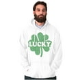 thumbnail image 5 of Lucky 4 Leaf Clover St Patrick's Day Hoodie Sweatshirt Women Men Brisco Brands L, 5 of 6