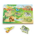 thumbnail image 4 of Melissa & Doug Wooden 7-Piece At the Zoo Sound Puzzle, 4 of 9