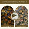 thumbnail image 4 of Homease 44 cm x 120 cm 3D Rose Stained Privacy Window Film, 4 of 6