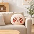 thumbnail image 6 of Btomtd Cute Bun Throw Pillows, 12 Inch Stuffed Dumpling Cushion, Decorative Pillow for Sofa Bed, Gift for Teens Adults, A, 6 of 7