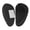 Black, variant on Men Women EVA Arch Support Insoles Flat Feet Orthopedic Shoe Inserts ,1 Pair, for Adults