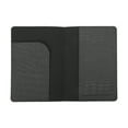thumbnail image 2 of Unique Bargains 1 Pc Passport Holder Texture Pattern Passport Sleeve Black, 2 of 5