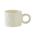 thumbnail image 1 of Billuyoard Taza de café de cerámica multiusos para el hogar, escuela, oficina, viaje, té, bebida, desayuno, taza de agua, accesorios para bebidas Teteras Beige Billuyoard HA081210-03, 1 of 6