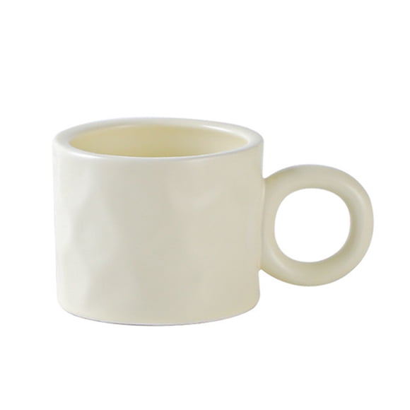 Taza de café de cerámica Matsuzay multiusos viaje dormitorio beige