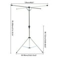 thumbnail image 4 of Foldable Dryer Rack 49.61in Drying Space Clothes, 4 of 11