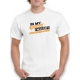 thumbnail image 2 of "In My Defense I Was Left Unsupervised" Funny Quote Men White T-Shirt, Male x-Large, 2 of 4