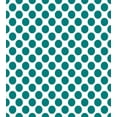 thumbnail image 3 of Ambesonne Teal Duvet Cover Set, Design Vibrant, Queen, Teal White, 3 of 3