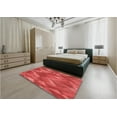 thumbnail image 5 of Ahgly Company Machine Washable Indoor Rectangle Transitional Red Area Rugs, 6' x 9', 5 of 7