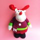 thumbnail image 2 of Billuyoard Muñeco de Navidad Interesante Decoración de vacaciones Diseño de escena Año Nuevo Decoración de Navidad Festival Adorno Decoraciones de Kits de decoración para fiestas Alce Billuyoard HA070740-03, 2 of 6