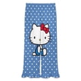thumbnail image 3 of Hello Kitty Women Pajama Pants Comfy Pj Bottoms Soft Printed Lounge Pant with Pockets, 3 of 7