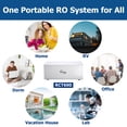 thumbnail image 3 of iSpring RCT600 Tankless High Output Versatile Portable Countertop Reverse Osmosis Water Filter System, 600 GPD RO Membrane, Fits Most Standard Faucet, 3 of 6