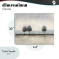 thumbnail image 4 of Stupell Industries Contemporary Muted Trees Horizon Canvas Art, 40 x 30, by Riley B, 4 of 8
