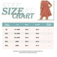 thumbnail image 4 of CASSIE LIZ Women's Plus Size Dress 3X Red Round Neck Belt Tunic Dress Polka Dot Sleeveless Ruffle Hem Dress Casual Loose Fits Dress For Summer 3XL 22W 24W, 4 of 4