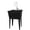 Black, variant on Tehila 19 Gallon Laundry Sink with High Arc Stainless Steel Pull-Down Faucet