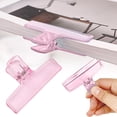 thumbnail image 2 of Clear Acrylic Paper Clip, Ngxiha Clear Binder Clips Acrylic Paper Clamp for Food Bag Photo File Receipt Drawing Board Kitchen Use Binder Clip, 2 of 5